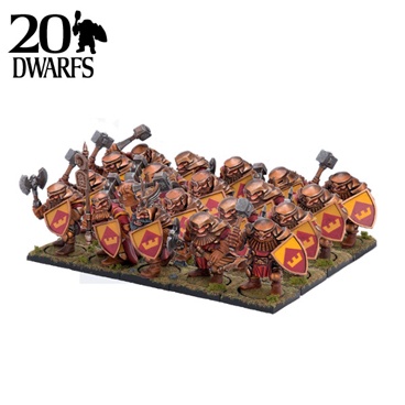 Dwarf Ironclad Regiment (20 Figures)